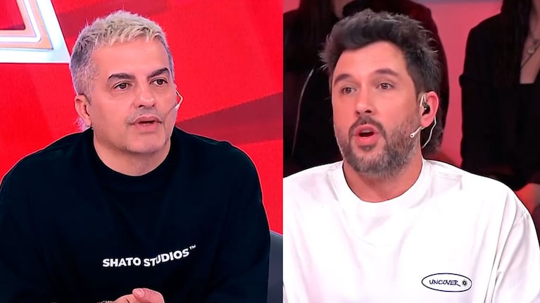 Ángel de Brito confirmó el vínculo de Gimena Accardi y Andrés Gil (captura de LAM, América TV)