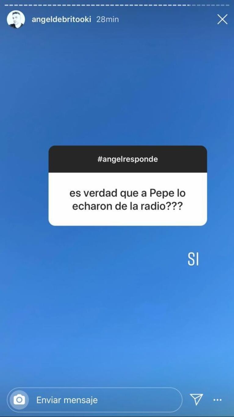 Ángel de Brito contó la decisión de la radio que compartían Laurita Fernández y Pepe Ochoa tras su pelea