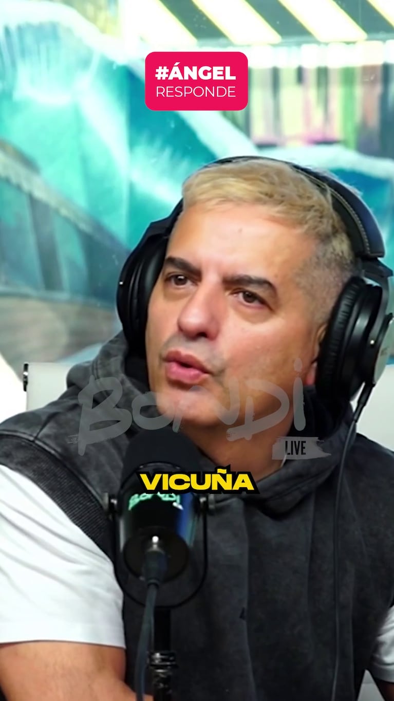 Ángel de Brito habló del romance secreto de Benjamín Vicuña con Natalia Oreiro (Foto: captura de BONDI).