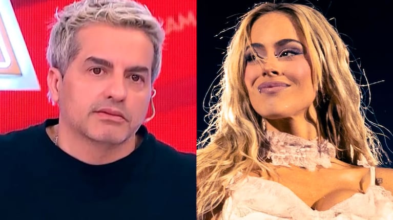 Ángel de Brito le respondió con todo a Tini Stoessel (Foto América TV e Instagram de Tini)