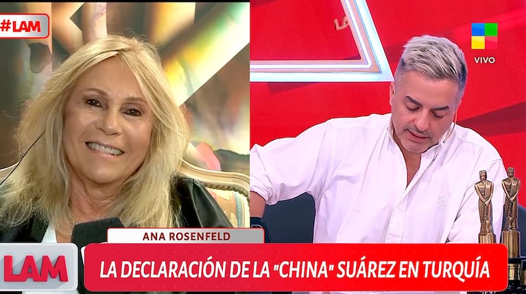 Ángel de Brito leyó la declaración de la China Suárez y lanzó un filoso comentario sobre Vicuña y Cabré (América TV)