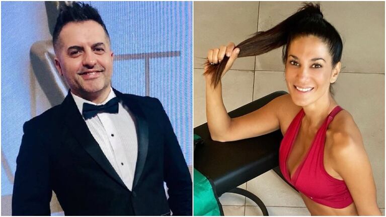 Ángel de Brito mandó al frente a Silvina Escudero con sus fotos desnuda (Fotos: Web)