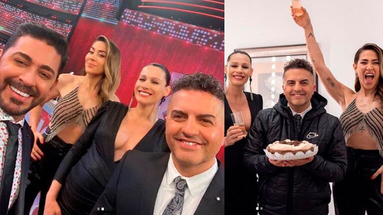 Ángel de Brito mostró el divertido festejo de cumple que tuvo con sus compañeros de jurado en La Academia: Gracias por la sorpresa y el cariño