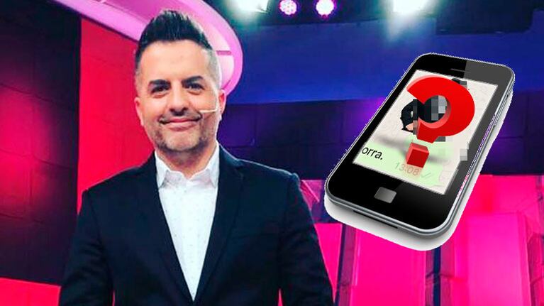 Ángel de Brito mostró el divertido sticker personalizado que usa en WhatsApp