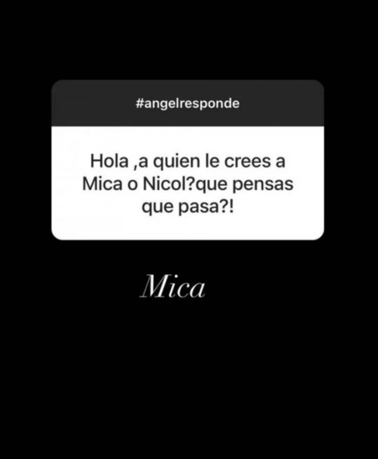 Ángel de Brito opinó picante sobre el escándalo de Nicole Neumann, Fabián Cubero y Mica Viciconte: "Le creo más a Mica"