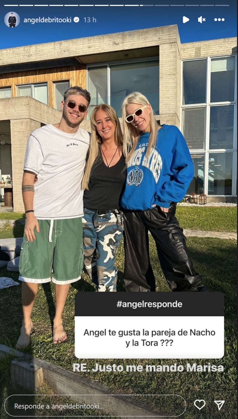 Ángel de Brito respondió con firmeza si le gusta la pareja de Nacho Castañares y La Tora