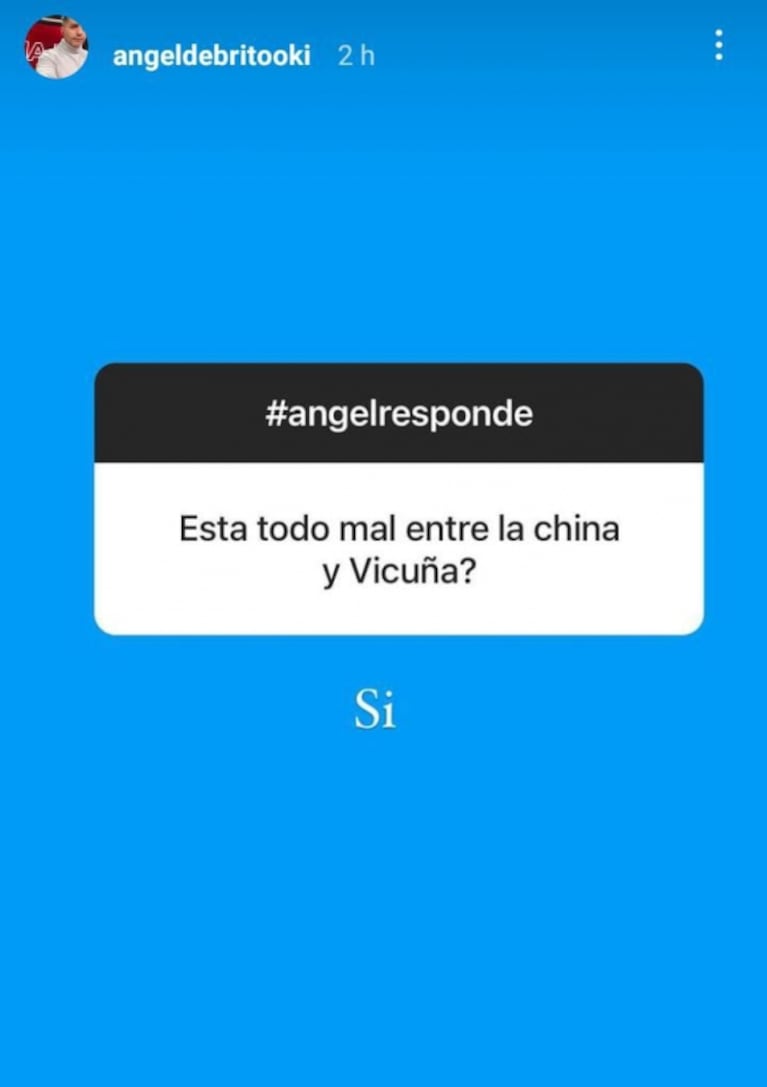 Ángel de Brito respondió contundente cómo está la relación de China Suárez y Benjamín Vicuña