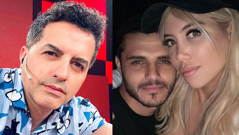 Ángel de Brito respondió contundente si el escándalo de Wanda Nara y Mauro Icardi fue por prensa.