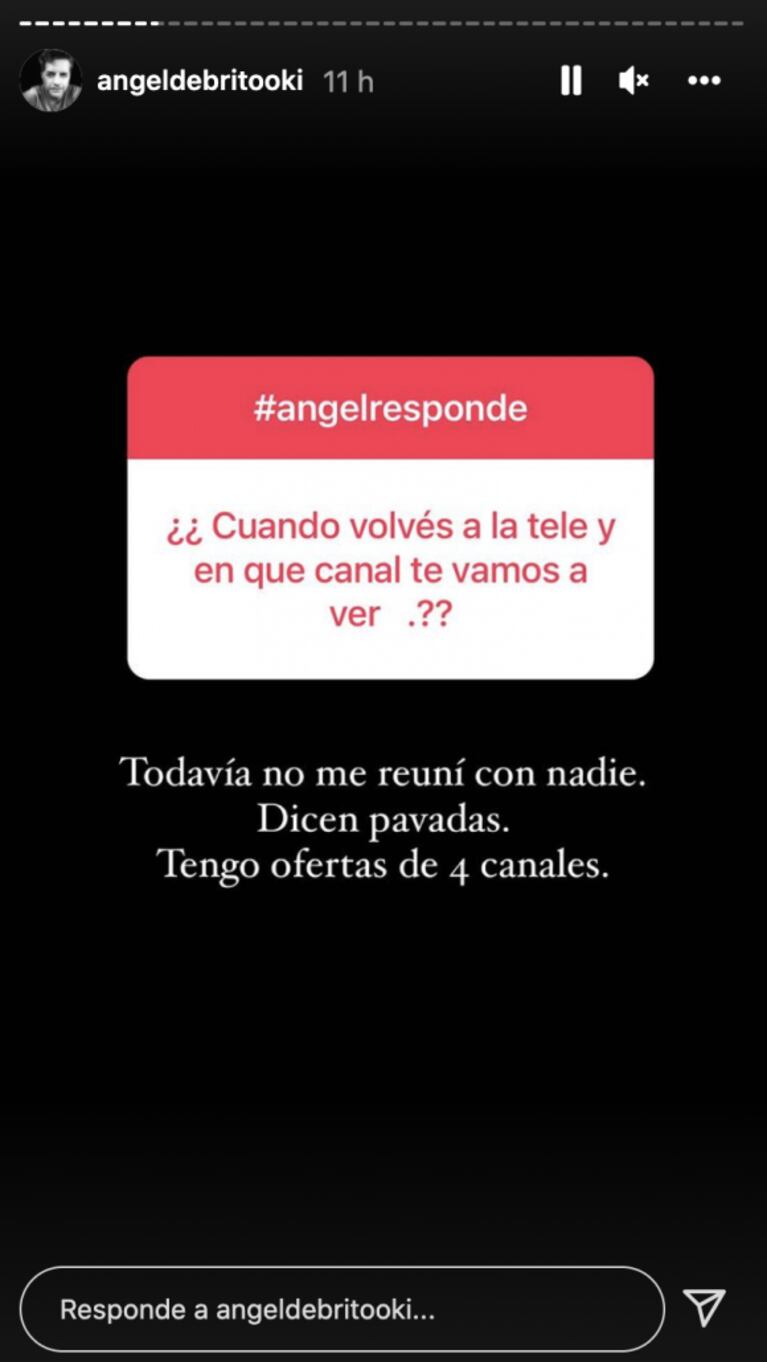 Ángel de Brito reveló cuáles serán sus próximos trabajos tras su salida de LAM: "Dicen pavadas"