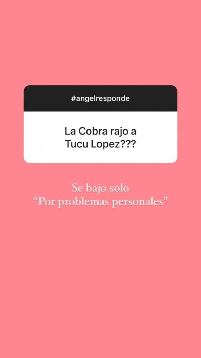 Ángel de Brito reveló el motivo por el que Tucu López renunció a La Academia: "Se bajó solo por problemas 'personales'"