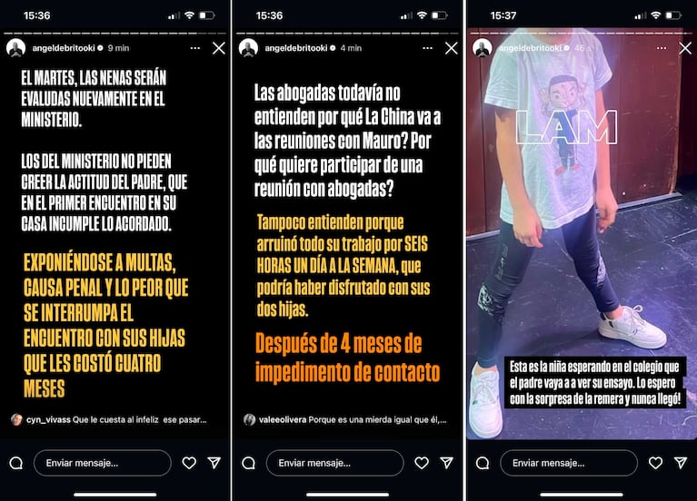 Ángel de Brito reveló el nuevo escándalo de Mauro Icardi y la China Suárez (Fotos: Instagram @angeldebritooki)