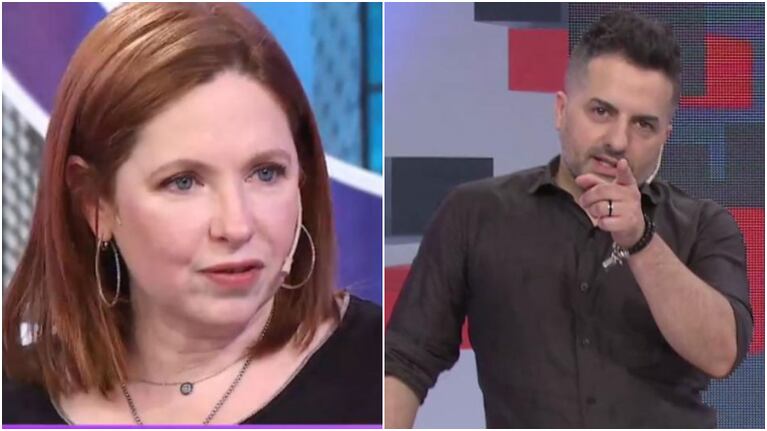 Ángel de Brito reveló que Andrea del Boca lo bloqueó en Twitter