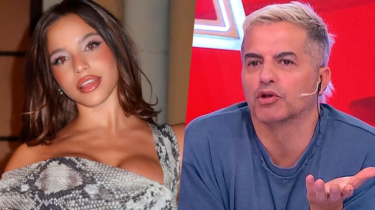 Ángel de Brito reveló que Emilia Mernes intentó seducir a un jugador de la Selección (Foto de Instagram y de LAM)