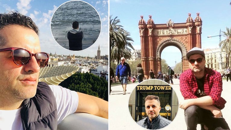Ángel de Brito se tomó vacaciones y recorrió Europa y Estados Unidos. (Foto: Instagram)