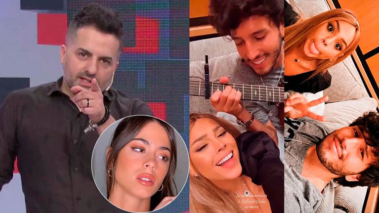 Angel de Brito, Sebastián Yatra y Danna Paola