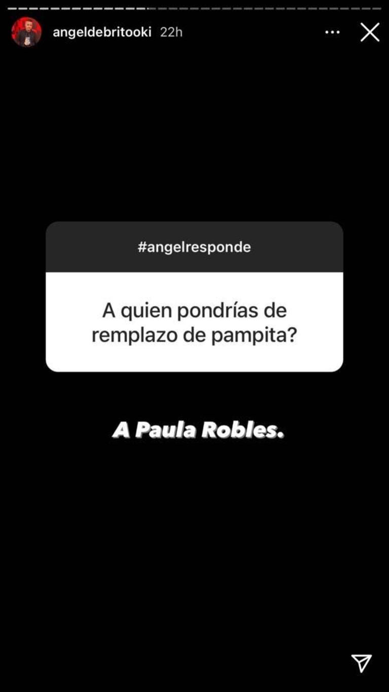 Ángel de Brito sorprendió al contar quién le gustaría que reemplace a Pampita en La Academia durante su licencia: "Paula Robles"