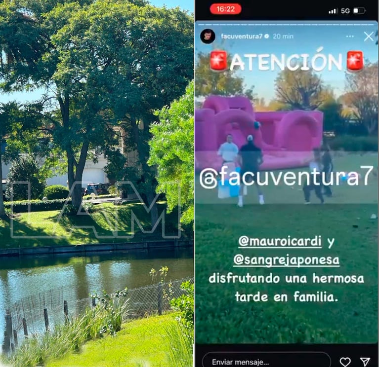 Ángel de Brito y Facu Ventura revelaron el nuevo escándalo de Mauro Icardi y la China Suárez (Fotos: Instagram @angeldebritooki y @facuventura7)