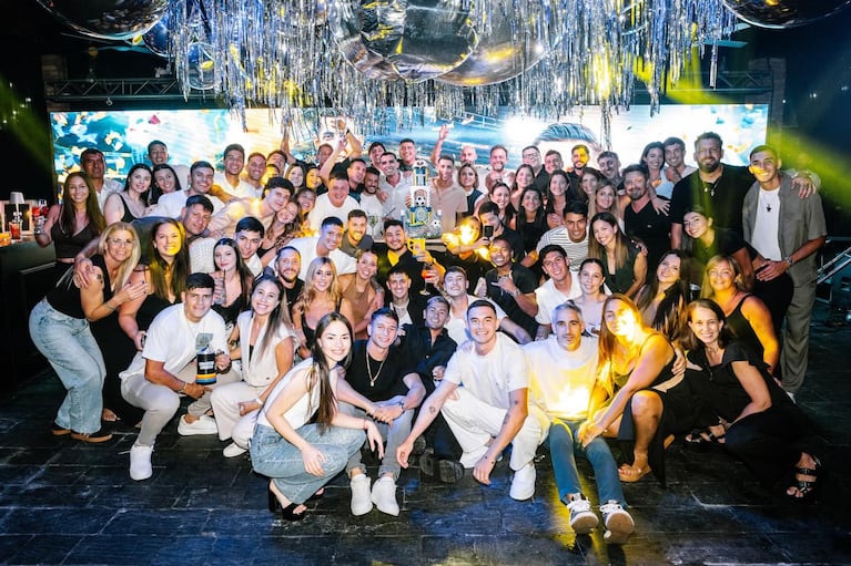 Ángel Di María celebró sus 38 años con una fiesta a pura cumbia tras el triunfo de Rosario Central. Crédito: Instagram