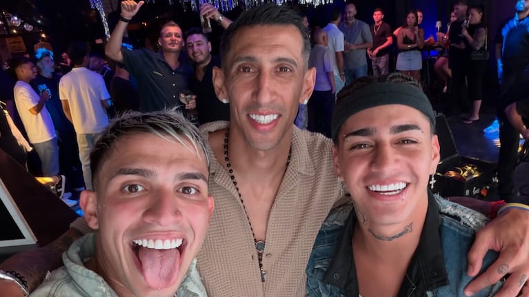 Ángel Di María celebró sus 38 años con una fiesta a pura cumbia tras el triunfo de Rosario Central. Crédito: Instagram