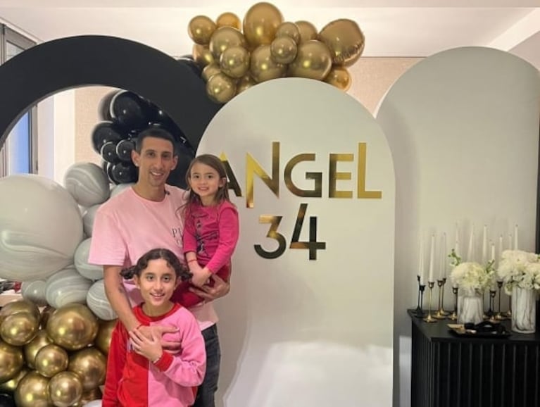 Ángel Di María festejó su cumpleaños con Lionel Messi y Antonela Roccuzzo: no estuvieron Wanda Nara ni Icardi