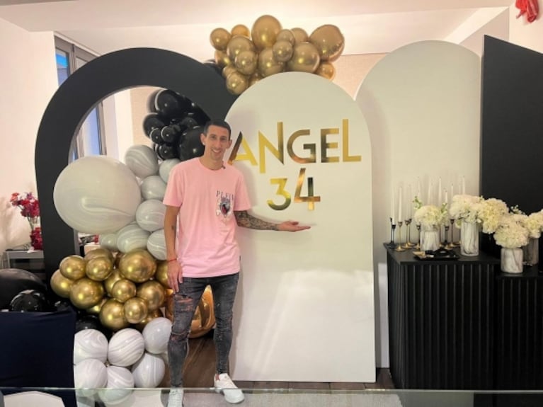 Ángel Di María festejó su cumpleaños con Lionel Messi y Antonela Roccuzzo: no estuvieron Wanda Nara ni Icardi