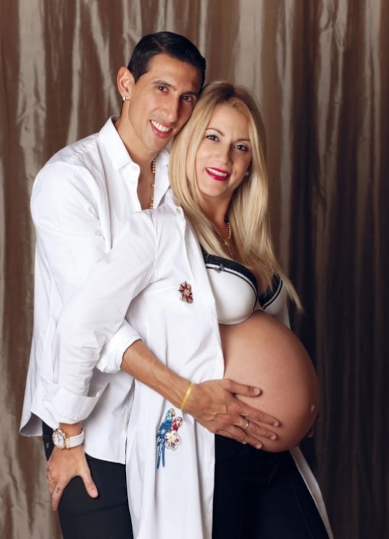 Ángel Di María y su mujer, en la dulce espera: "Pese a lo que sufrimos con el nacimiento prematuro de Mía, jamás tuvimos miedo de volver a ser padres"