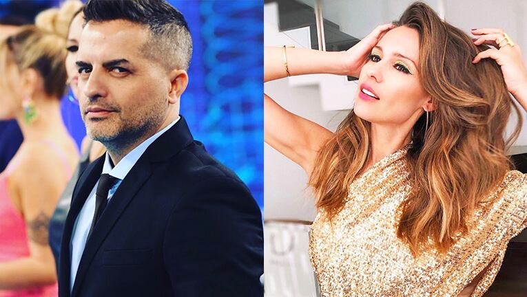 Ángel se mostró irónico ante la devolución de Pampita.
