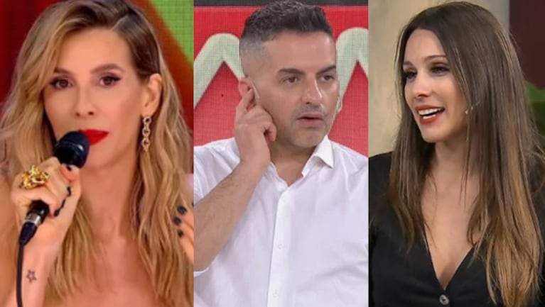 Ángel se puso del lado de Pampita tras su cruce con Guillermina.