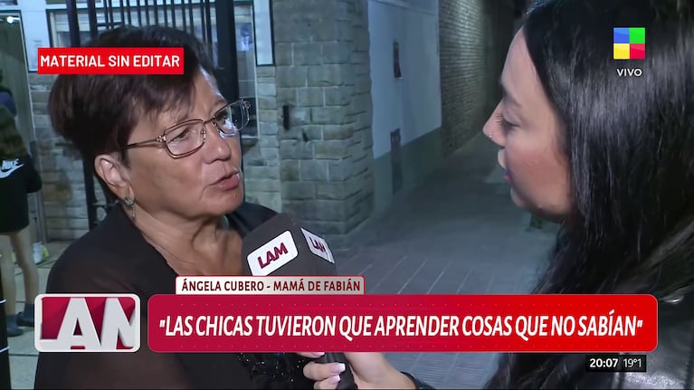 Ángela Cubero. Foto: Captura (América)