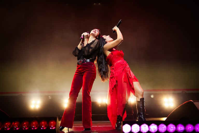 Ángela Leiva conquistó el Movistar Arena con una voz arrolladora (Foto de prensa)