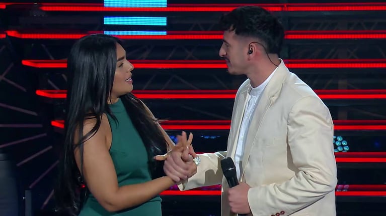 Ángela Leiva. Foto: captura Es mi sueño (eltrece)