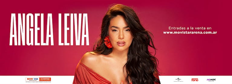 Ángela Leiva presenta su Movistar Arena
Crédito: Captura web