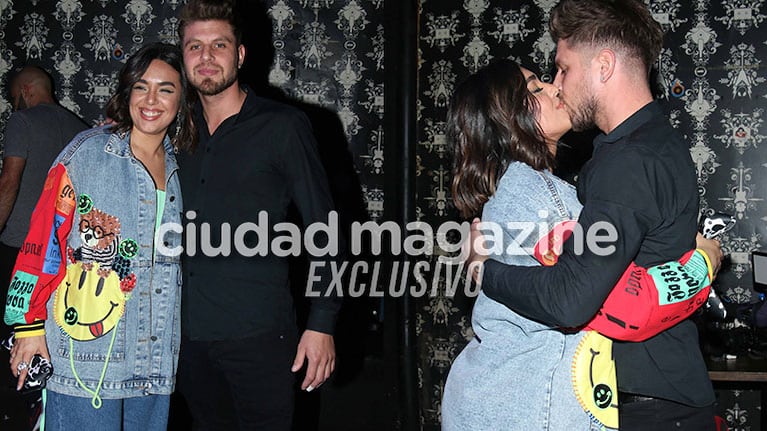 Ángela Leiva y su novio, Gabriel Mikelovich, súper enamorados (Fotos: Movilpress).