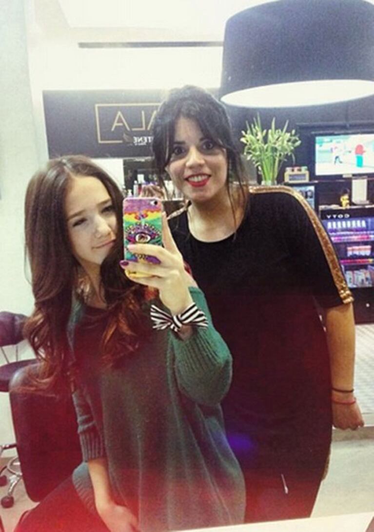 Angela regresó a su color castaño (Foto: Instagram). 