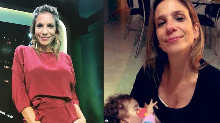 Ángela se despidió de la lactancia materna con una tierna selfie.