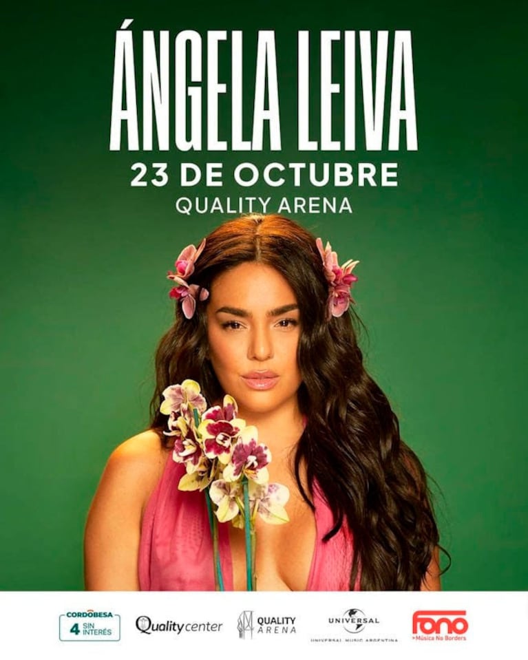 Ángela se presenta el 23 de octubre en Córdoba (foto de prensa)