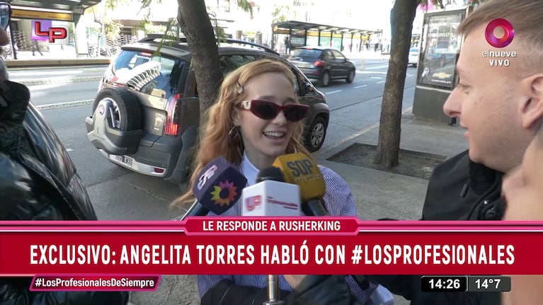 Ángela Torres contra Rusherking.