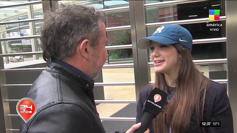 Ángela Torres habló con Intrusos.