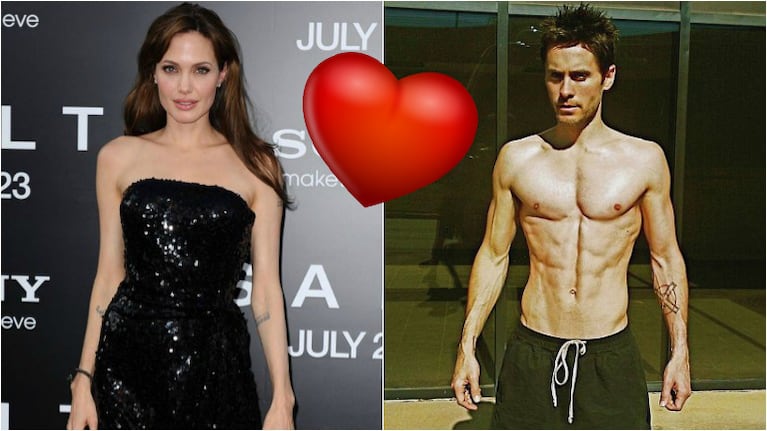 Angelina Jolie y Jared Leto estarían empezando un romance: la versión que publican los medios de Hollywood. Foto: Web