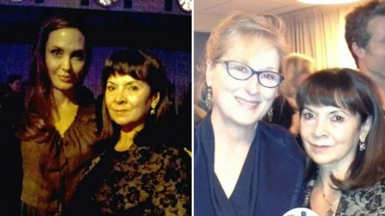 Angelina Jolie y Meryl Streep felicitaron a Susana Trimarco. (Foto: @SusanaTrimarco)