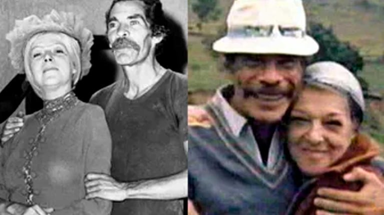 Angelines Fernández y Ramón Valdez (Fotos: Facebook - Televisa)
