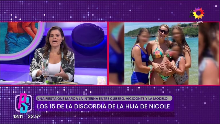 Angie Balbiani en Puro Show (Foto: captura de eltrece).