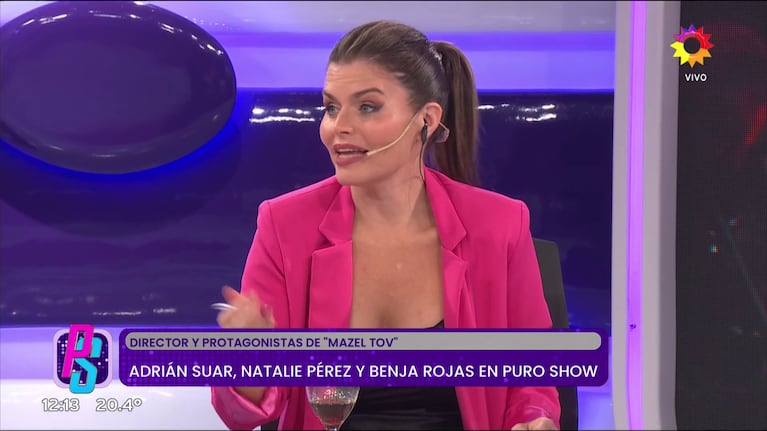 Angie Balbiani en Puro Show (Foto: captura de eltrece).
