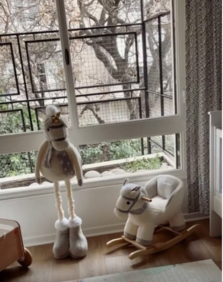Angie Balbiani mostró cómo decoró el cuarto de su bebé en camino: colores pasteles y animalitos por doquier