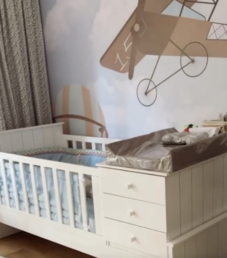 Angie Balbiani mostró cómo decoró el cuarto de su bebé en camino: colores pasteles y animalitos por doquier