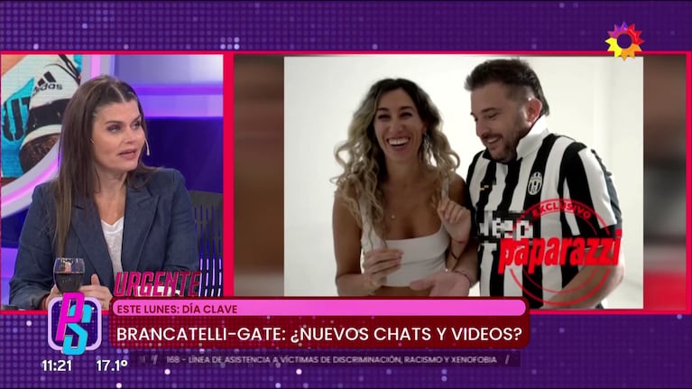 Angie Balbiani sobre Diego Brancatelli y Luciana Elbusto.