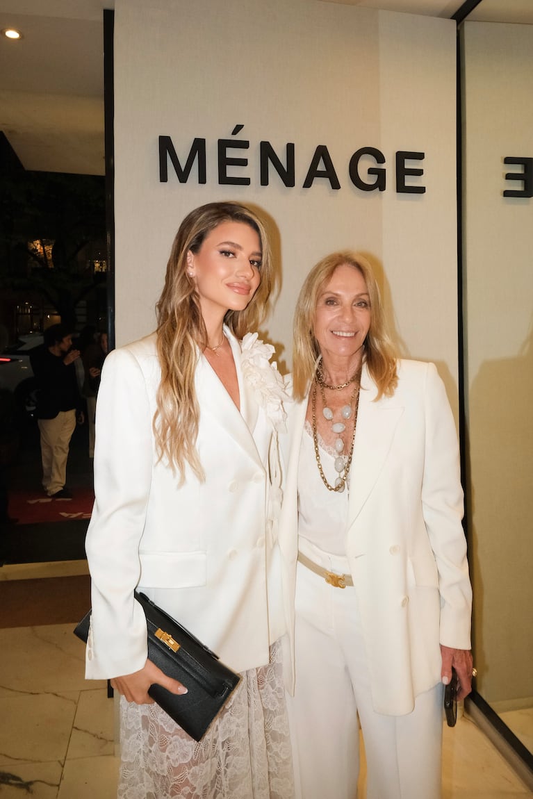 Angie Landaburu y Amelia Saban. Foto: prensa