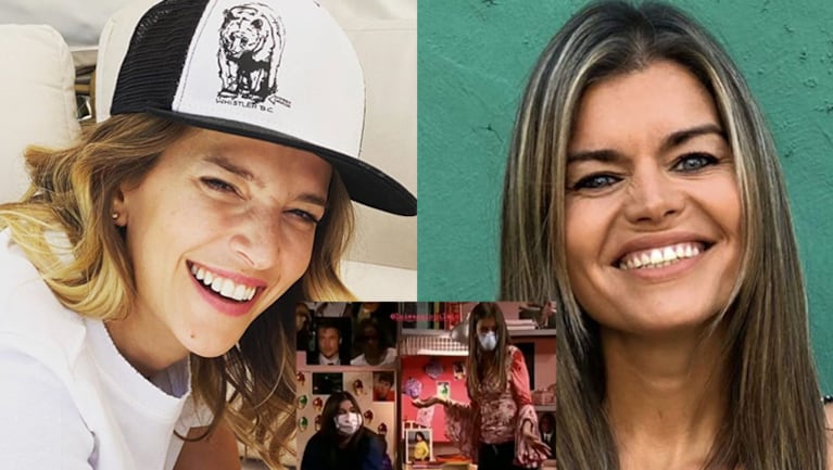 Angie sacó a relucir una escena de Rebelde Way con Luisana.
