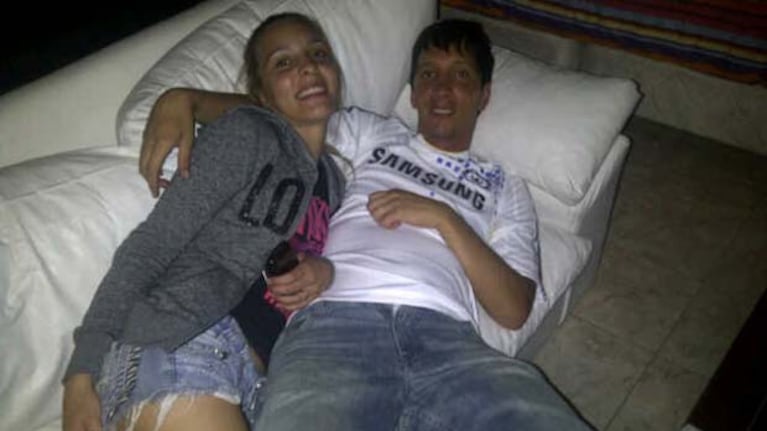 Ani Fabbroy su hermano, Jonathan Fabbro, jugador de River. (Fotos: @Anifabbro)