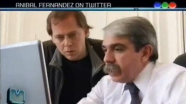 Aníbal Fernández habló con Matías Martin de la farándula de la TV en “Vértigo”